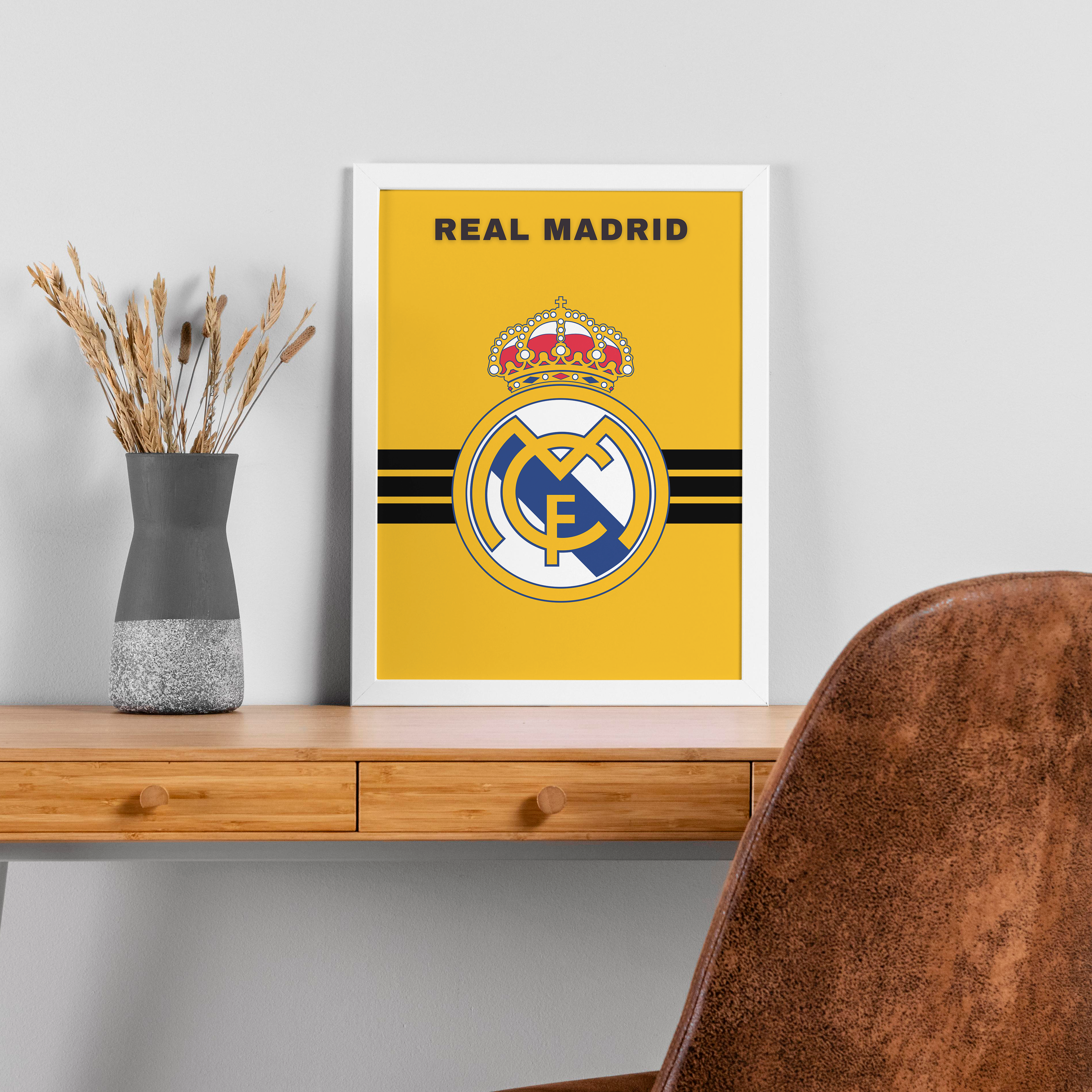 Poster Real Madrid Sports slg741 (Wall Poster, 13x19 Inches, Matte