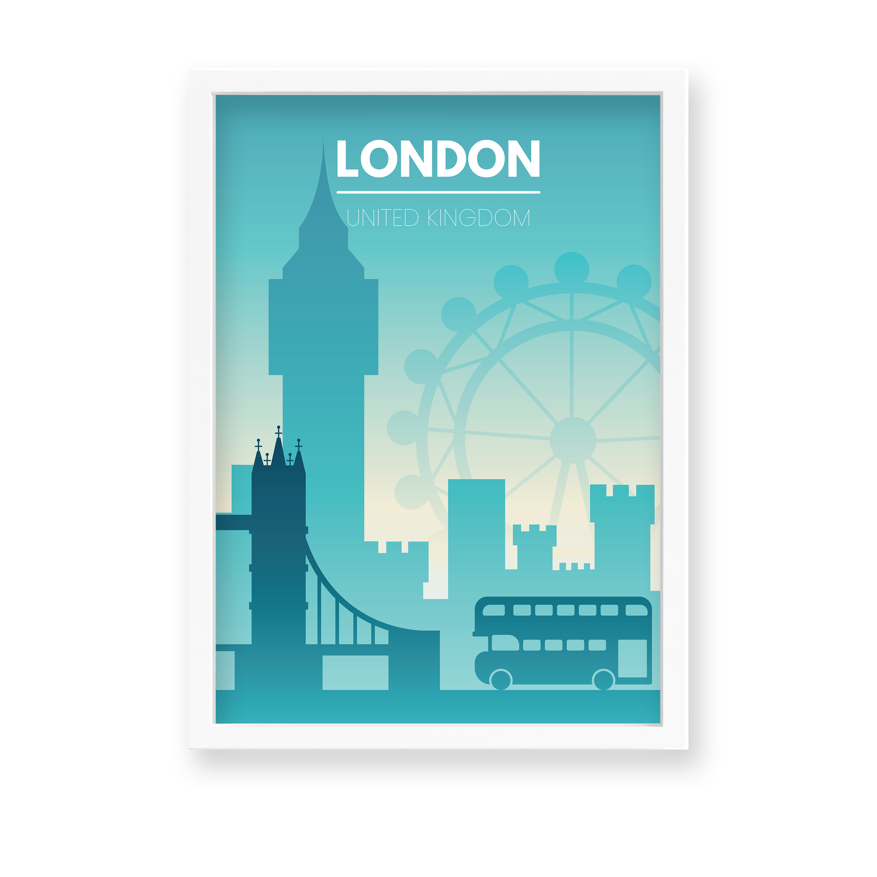 London Minimal Wall Art - The Mortal Soul