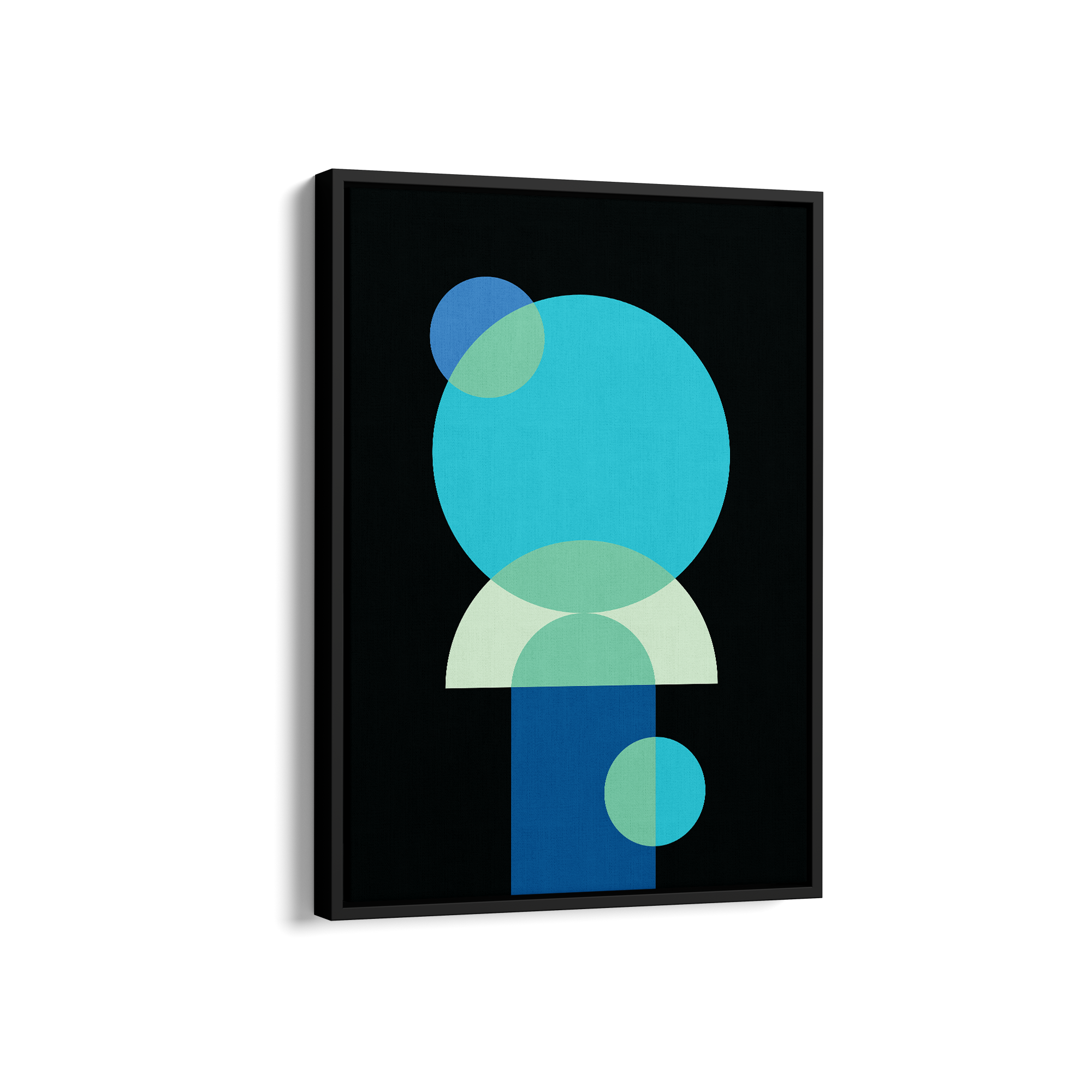 Arrival of Desire Abstract Geometric Modern Wall Art - The Mortal Soul