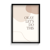Okay let's do this Quote Wall Art - The Mortal Soul