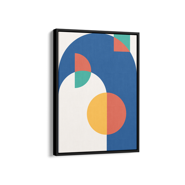Courteous Liberty Abstract Geometric Modern Wall Art - The Mortal Soul