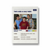 Two and a half men Retro Wall Art - The Mortal Soul