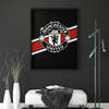Manchester United Black Wall Art - The Mortal Soul