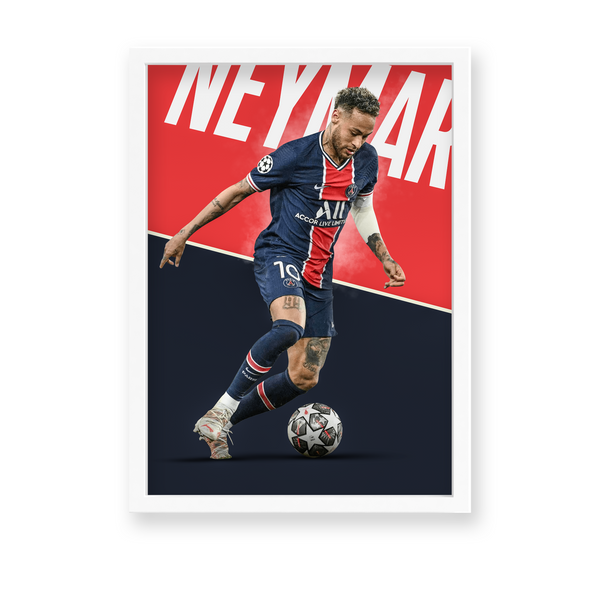 Neymar Jr PSG Wall Art - The Mortal Soul