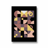 Mask Geometric Modern Wall Art - The Mortal Soul
