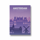 Amsterdam Minimal Wall Art - The Mortal Soul