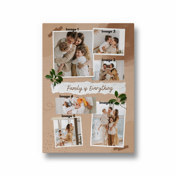Family Collage Style Wall Art - The Mortal Soul