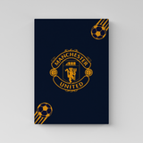 Manchester United Golden Wall Art - The Mortal Soul