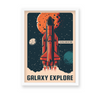 Galaxy Explore - To Space and beyond Wall Art - The Mortal Soul