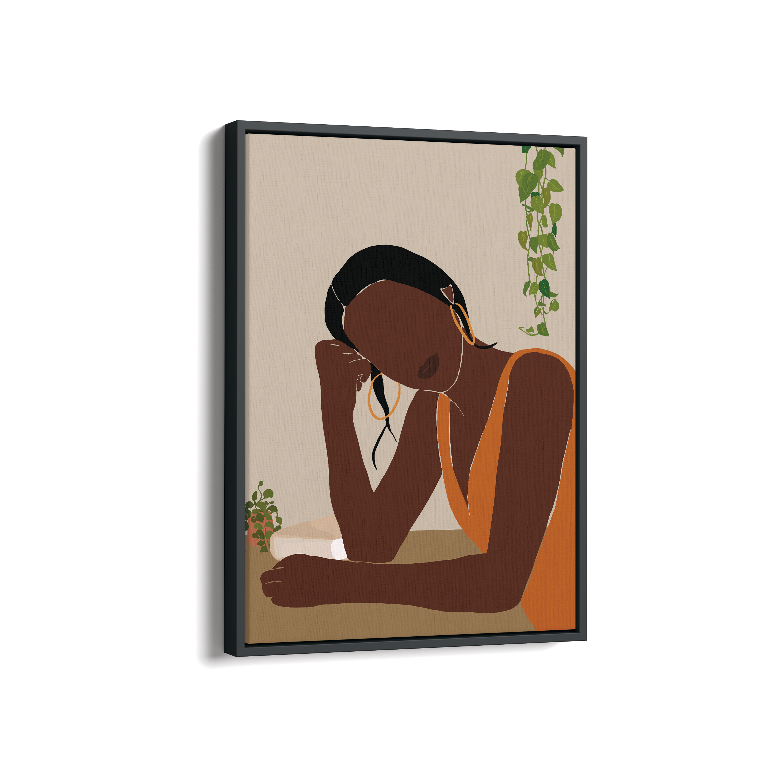 Thoughts - Modern Wall Art - The Mortal Soul