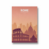 Rome Minimal Wall Art - The Mortal Soul