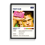 Fight Club Retro Wall Art - The Mortal Soul