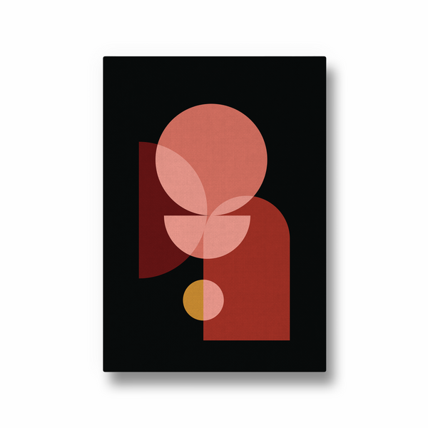 Trivial Nerve Abstract Geometric Modern Wall Art - The Mortal Soul