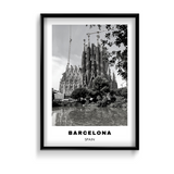 Barcelona City Art (B&W) - The Mortal Soul