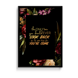 The only time you should ever look back Wall Art - The Mortal Soul