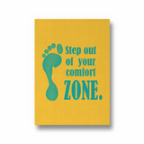 Step out of your comfort zone Poster - The Mortal Soul