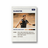 Gladiator Retro Wall Art - The Mortal Soul