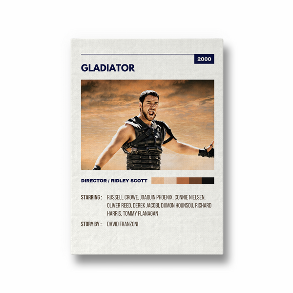 Gladiator Retro Wall Art - The Mortal Soul