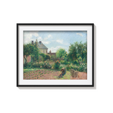 The Artist's Garden at Eragny (1898) by Camille Pissarro