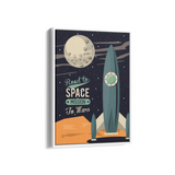 Road to Space - Mission to mars Wall Art - The Mortal Soul