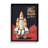 Red Planet - Mission to mars Wall Art - The Mortal Soul