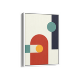 Spoils of Charity Abstract Geometric Modern Wall Art - The Mortal Soul