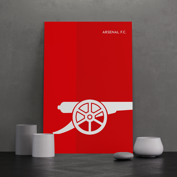 Arsenal F.C. Cannon Wall Art - The Mortal Soul