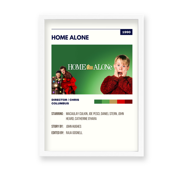 Home Alone Retro Wall Art - The Mortal Soul