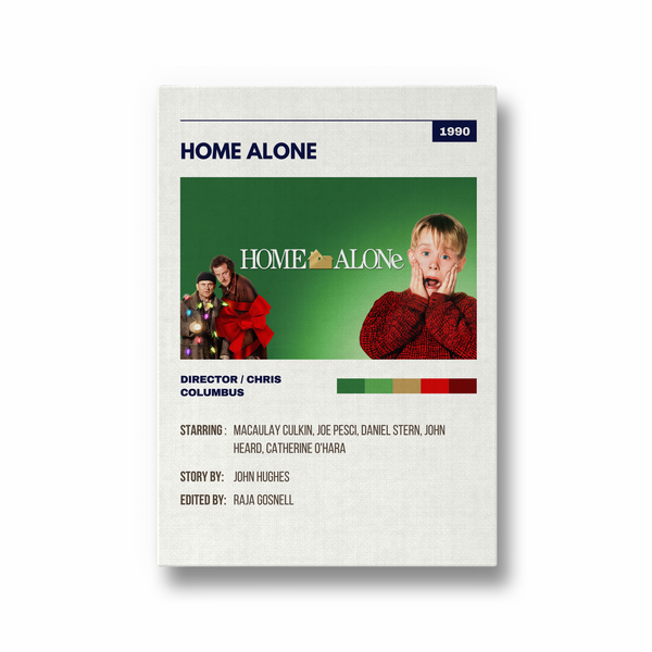 Home Alone Retro Wall Art - The Mortal Soul