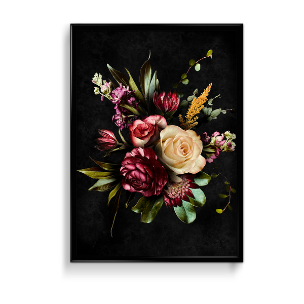 Flowers of Love Botanical Wall Art - The Mortal Soul