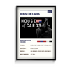 House of Cards Retro Wall Art - The Mortal Soul