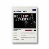 House of Cards Retro Wall Art - The Mortal Soul