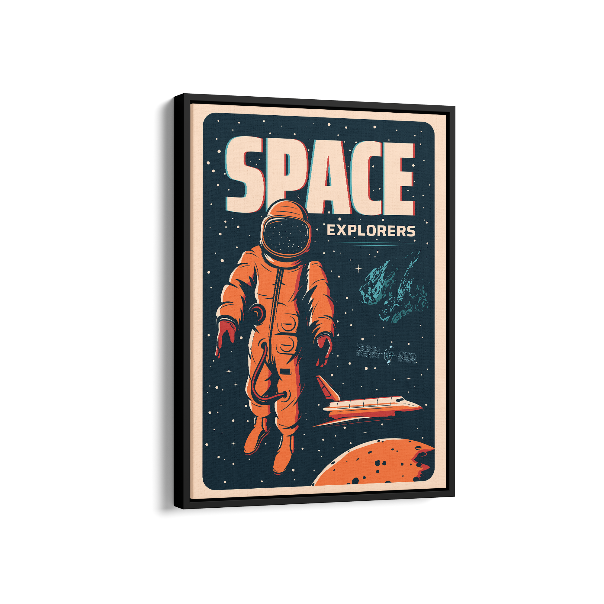 Space Explorers Wall Art - The Mortal Soul