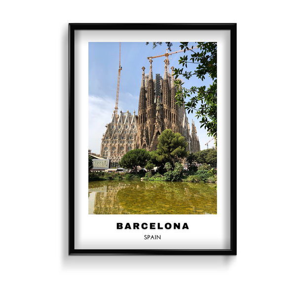 Barcelona City Art (Colored Style 2) - The Mortal Soul