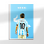 Messi Back Poster - The Mortal Soul