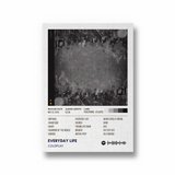 Everyday life Coldplay Album Poster