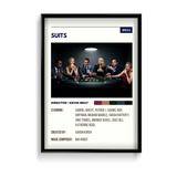Suits Retro Wall Art - The Mortal Soul