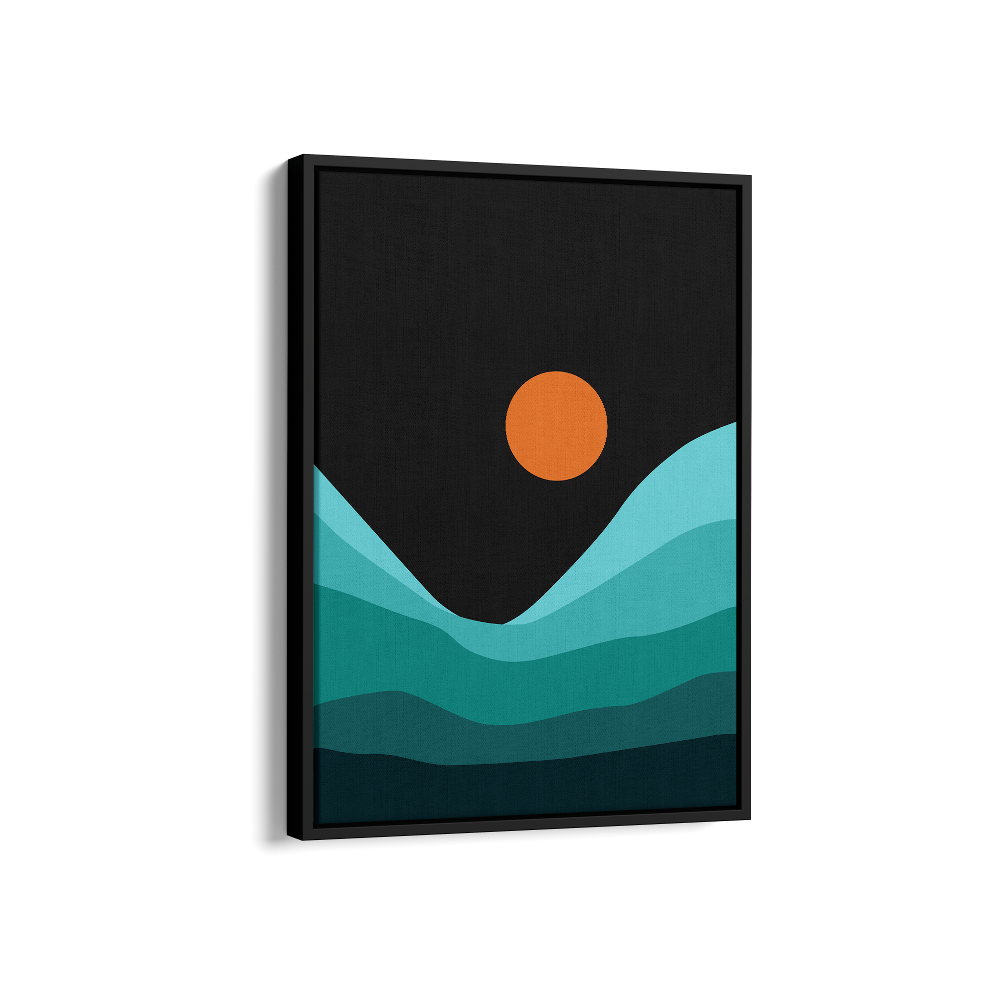 Conscious Drama Landscape Modern Wall Art - The Mortal Soul