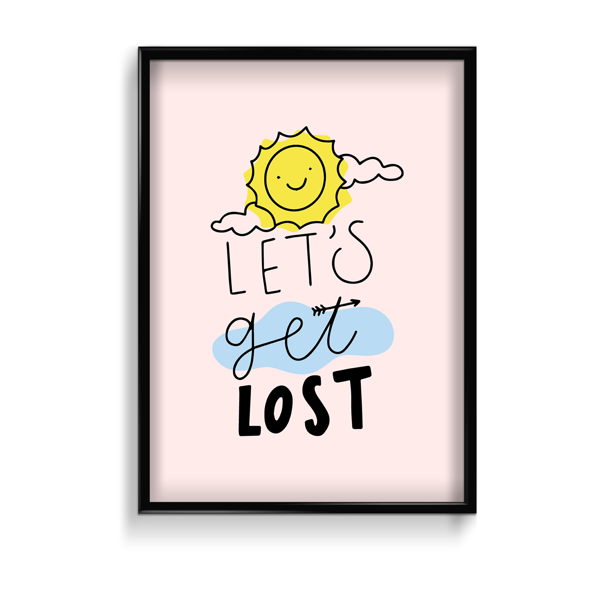Let's Get Lost Poster - The Mortal Soul