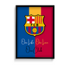 One Club FC Barcelona Premium Wall Art - The Mortal Soul