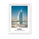 Dubai Colored City Art - The Mortal Soul