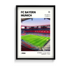 Bayern Munich Stadium Premium Wall Art - The Mortal Soul