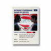 Batman Vs Superman Dawn of Justice Retro Wall Art