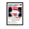 Batman Vs Superman Dawn of Justice Retro Wall Art
