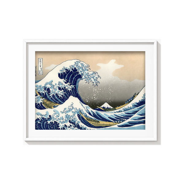 The Great Wave at Kanagawa Wall Art