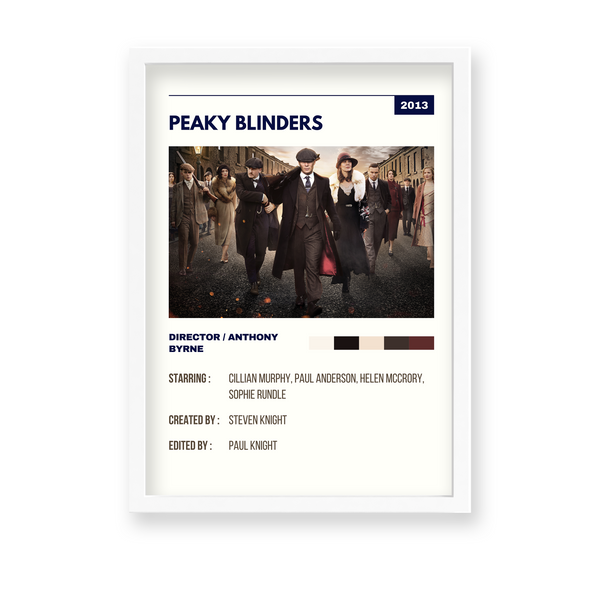 Peaky Blinders Retro Wall Art - The Mortal Soul