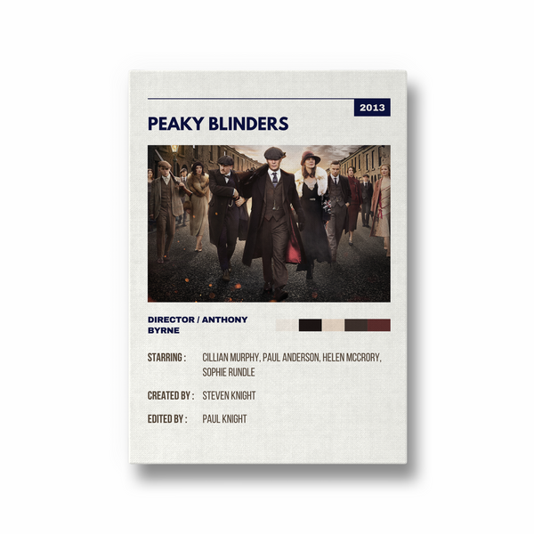 Peaky Blinders Retro Wall Art - The Mortal Soul