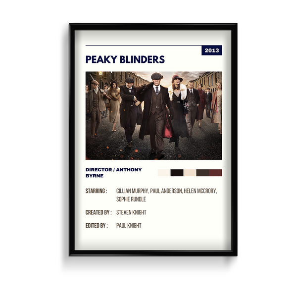 Peaky Blinders Retro Wall Art - The Mortal Soul