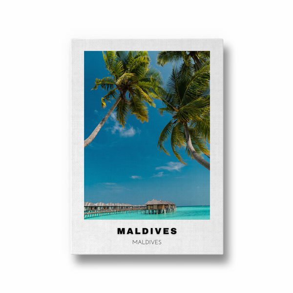 Maldives Colored City Art - The Mortal Soul
