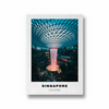 Singapore Colored City Art - The Mortal Soul